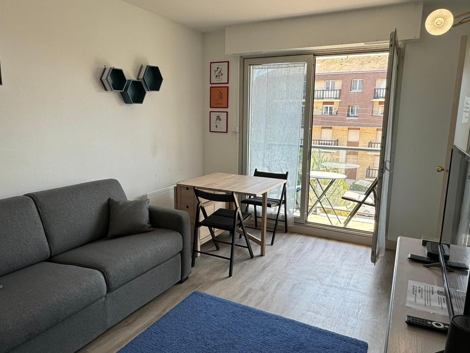 Studio Central A Cabourg Avec Balcon, Wifi Gratuit & Parking - Fr-1-487-372 Dış mekan fotoğraf